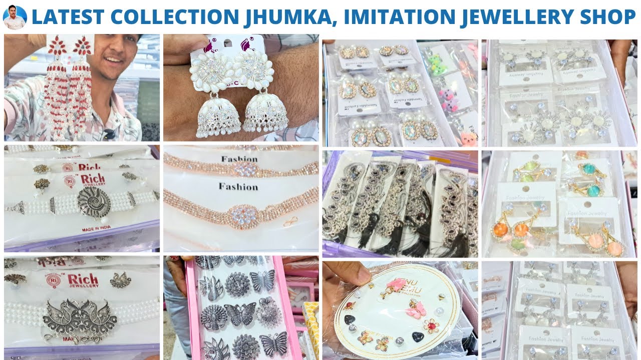 Kolkata’s Biggest Imitation Jewellery Wholesale Hub | Jhumka, Earrings, Necklace & More