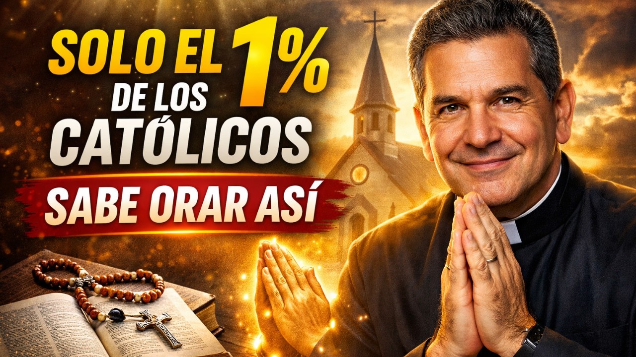 SOLO EL 1% DE LOS CATÓLICOS SABE ORAR ASÍ – Padre Ángel Espinosa