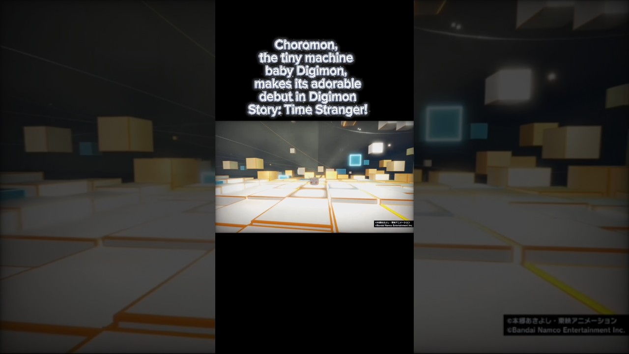 In-Training Digimon in Time Stranger #1 &ndash; Choromon #digimonstorytimestranger