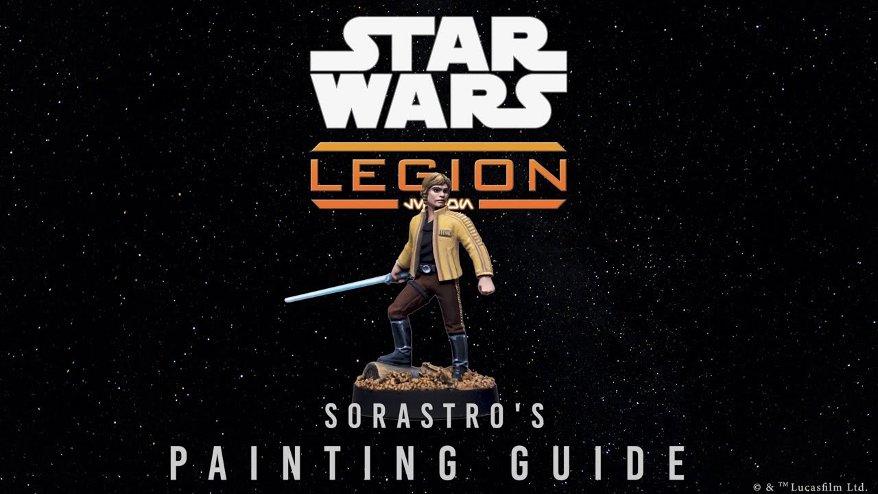 Руководство по покраске Люка Скайуокера — Star Wars: Legion