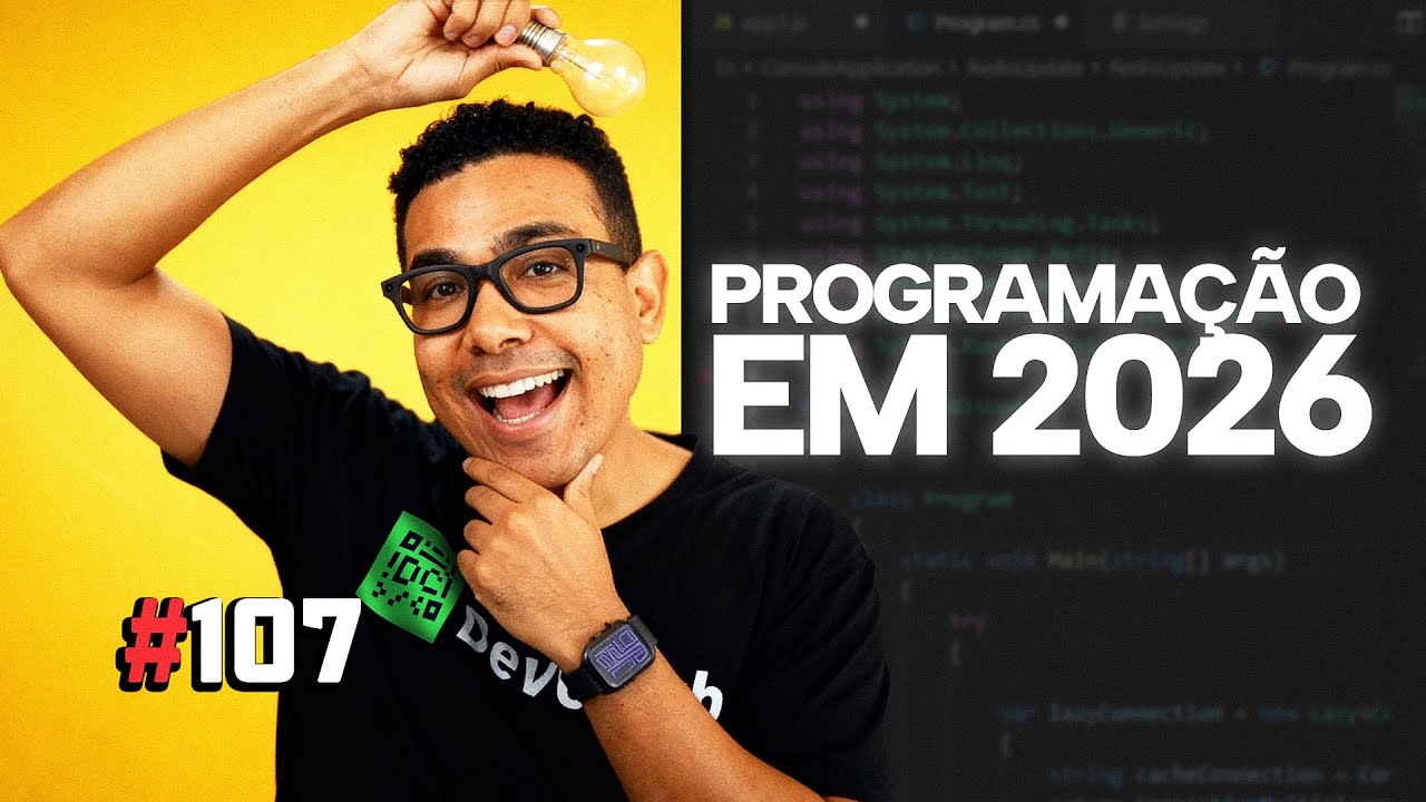 Programação em 2026: Dicas e Truques para Começar do Jeito Certo | #Live107