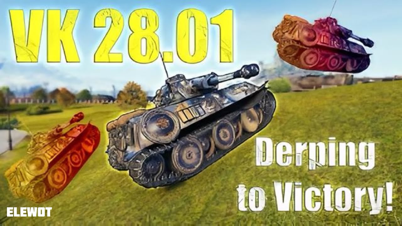 VK 28.01 🚀: Fast & Furious 😅 разматываем карту – World of Tanks Modern Armor