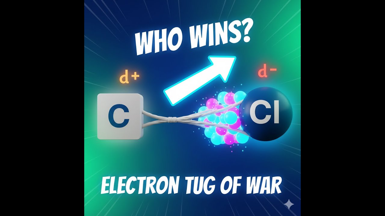 Inductive Effect Explained - The Tug of War for Electrons