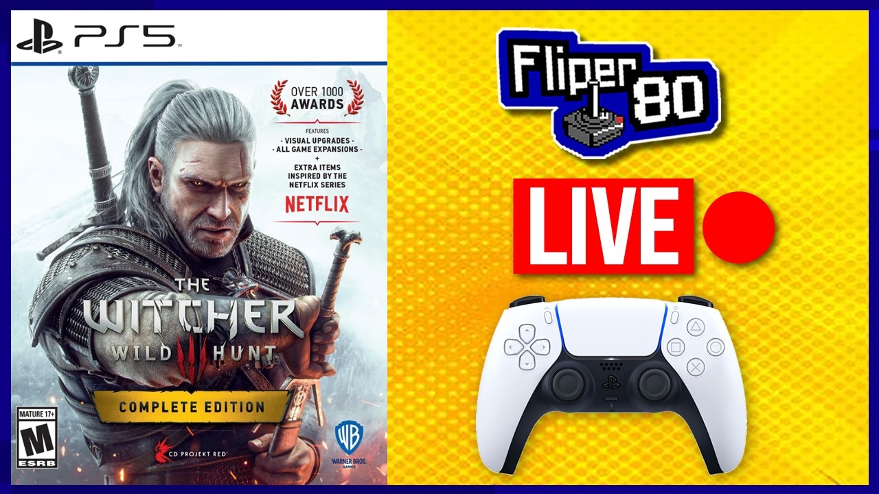 The Witcher 3 Complete Edition PS5 PRO EP61 - DLC Blood and Wine!