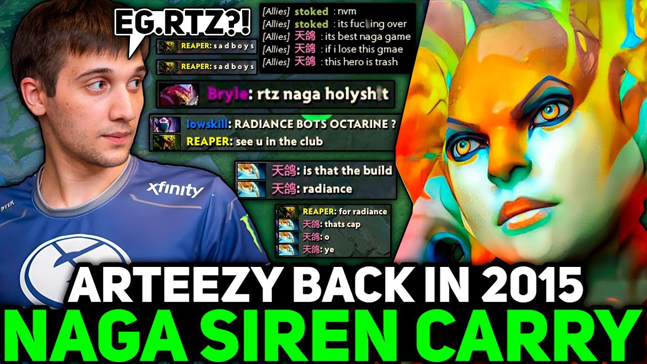 ARTEEZY ВЕРНУЛСЯ в 2015 году и выбрал NAGA SIREN CARRY!