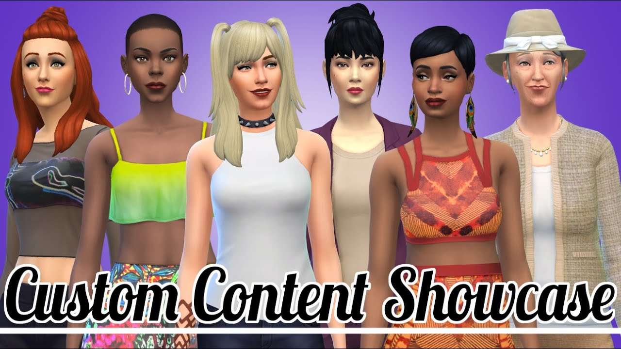 Sims 4 - Custom Content Showcase