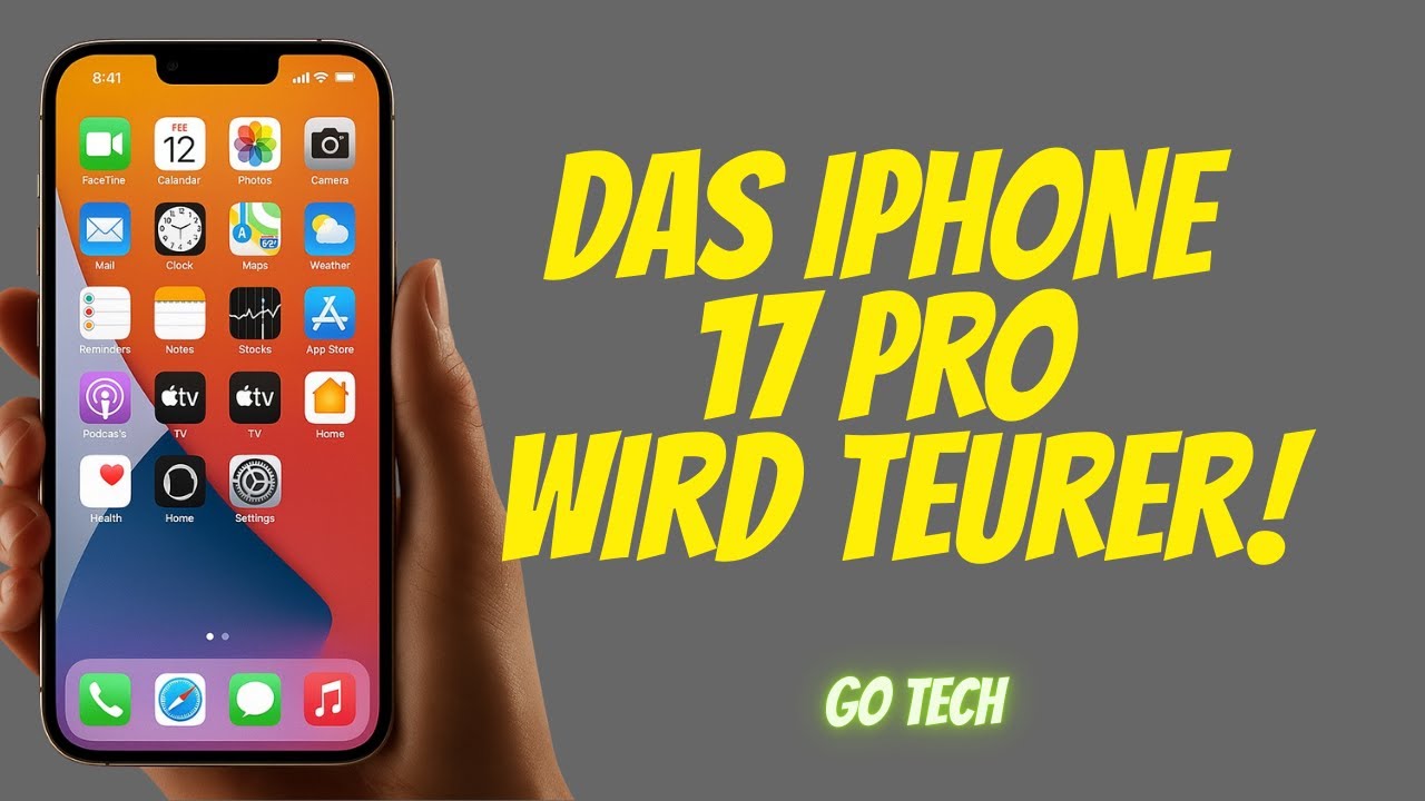 💸 Preis-Schock: iPhone 17 Pro wird teurer!