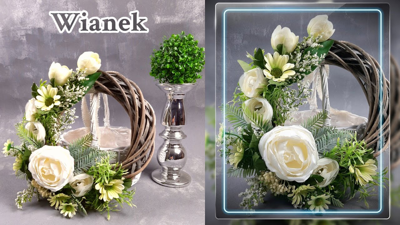 Prosty wianek wiosenny// DIY// spring wreath