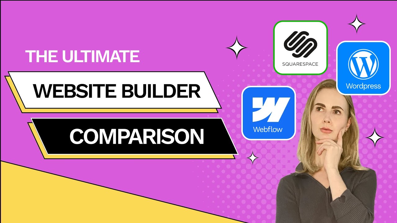 2023 Website Builder Showdown: WordPress VS Squarespace VS Webflow