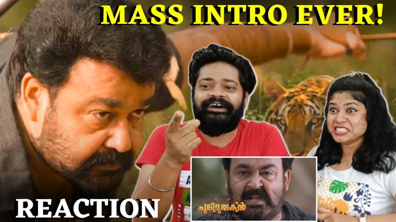 Pulimurugan Mohanlal MASS INTRO Scene REACTION🔥🥵🔥| Malayalam | Vysakh | Uday Krishna | Lalettan