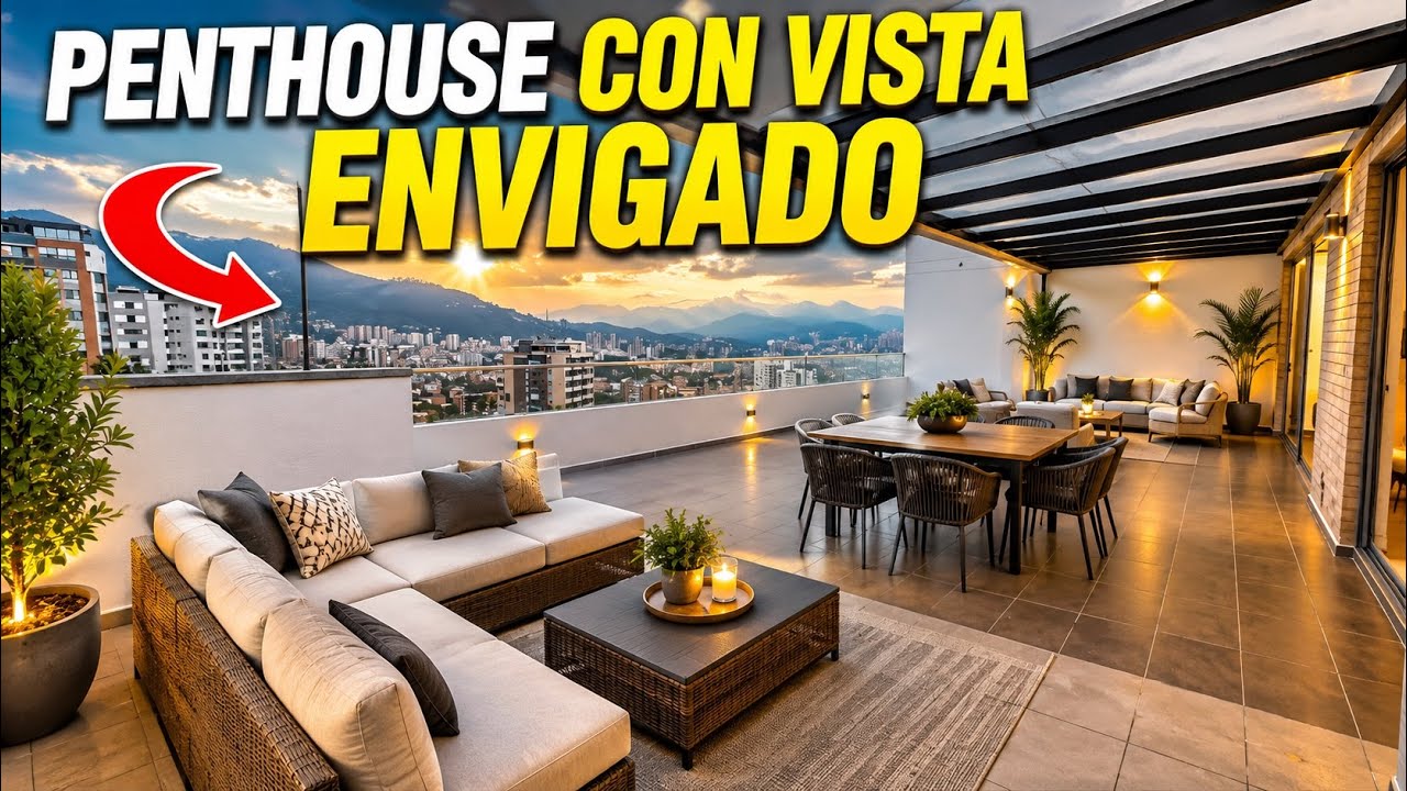 Penthouse de lujo en Envigado Colombia 2.900 millones