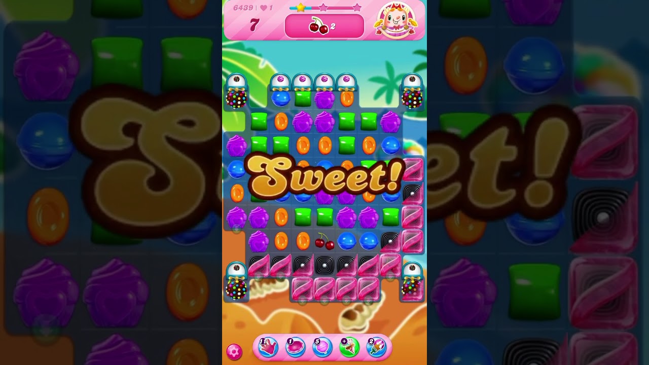 6439 Candy Crush Saga Level 6439 Walkthrough