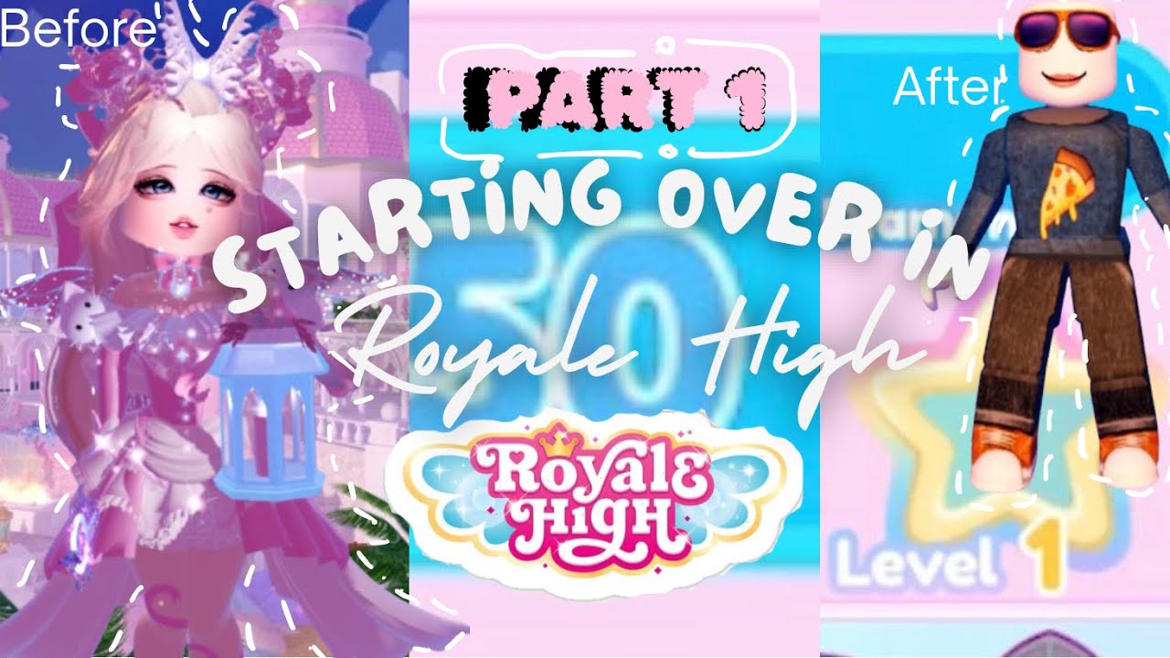 Starting over in Royale High 😢 (PART 1)
