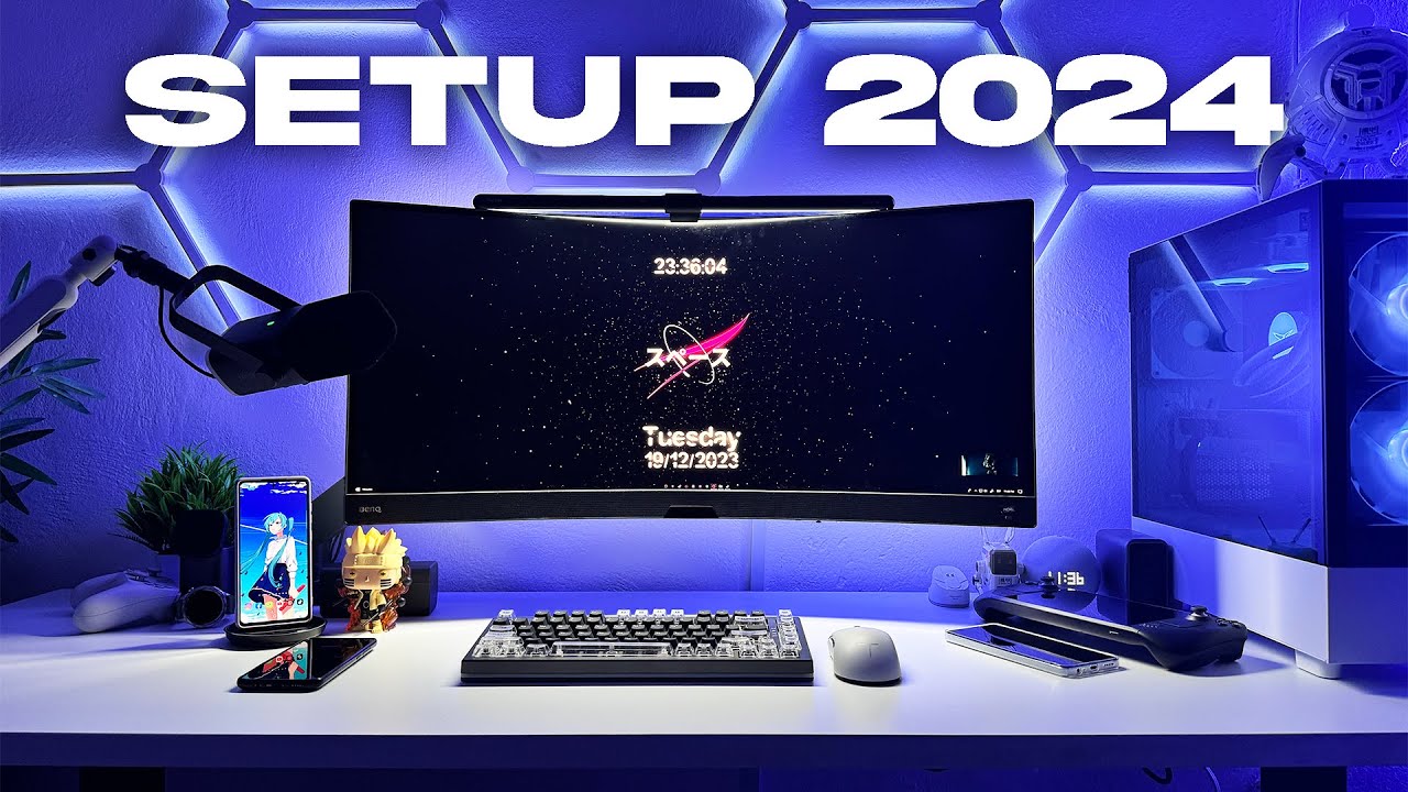 Mi nuevo SETUP GAMER para 2024 (productividad y juegos)