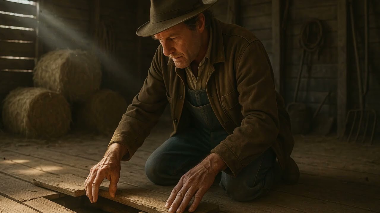 “There’s nothing in the stable for you,” my cousin sneered — until I opened the floor and gasped