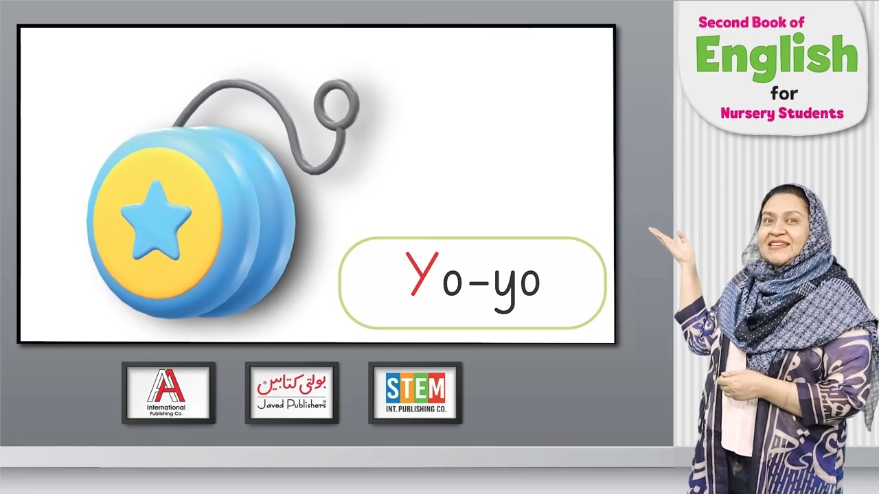 "Kids English 4+ | Letter (Y) | For 4-Year-Old Students"