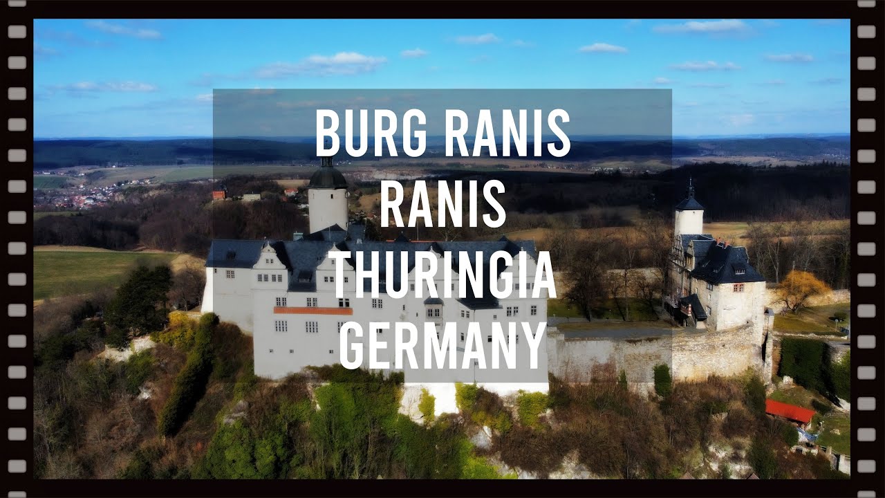 Beautiful Germany 🇩🇪: Burg Ranis (Cinematic Drone Video)
