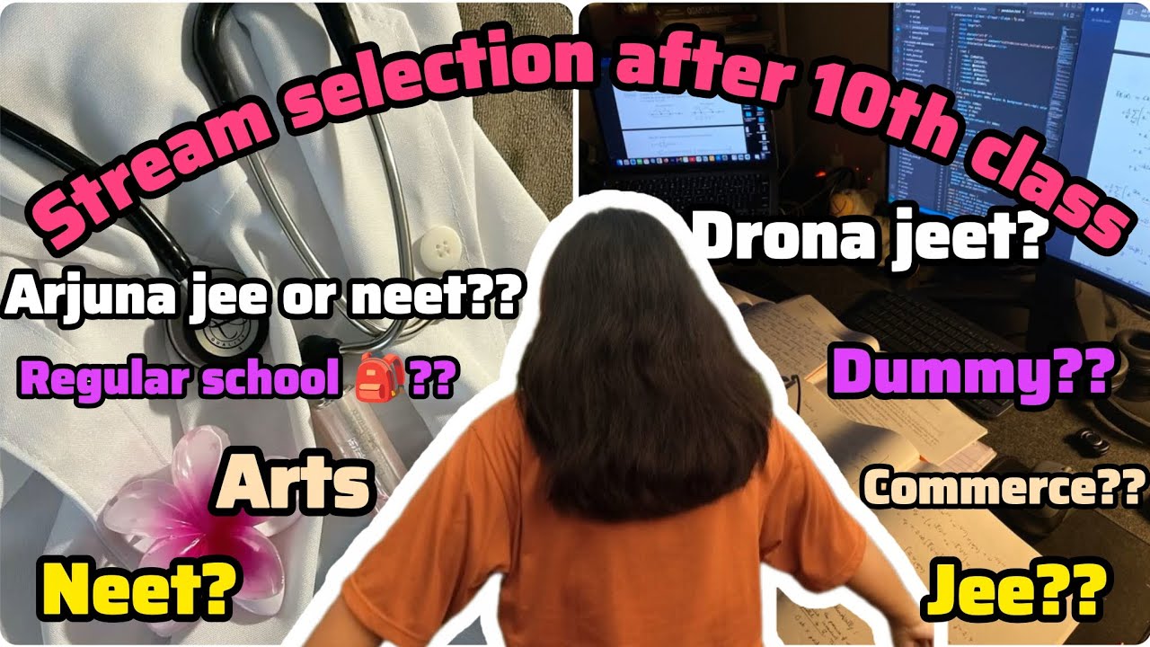 Stream selection 🥲 | dummy school 😭 | jee? | Arjuna jee | Drona jeet | 