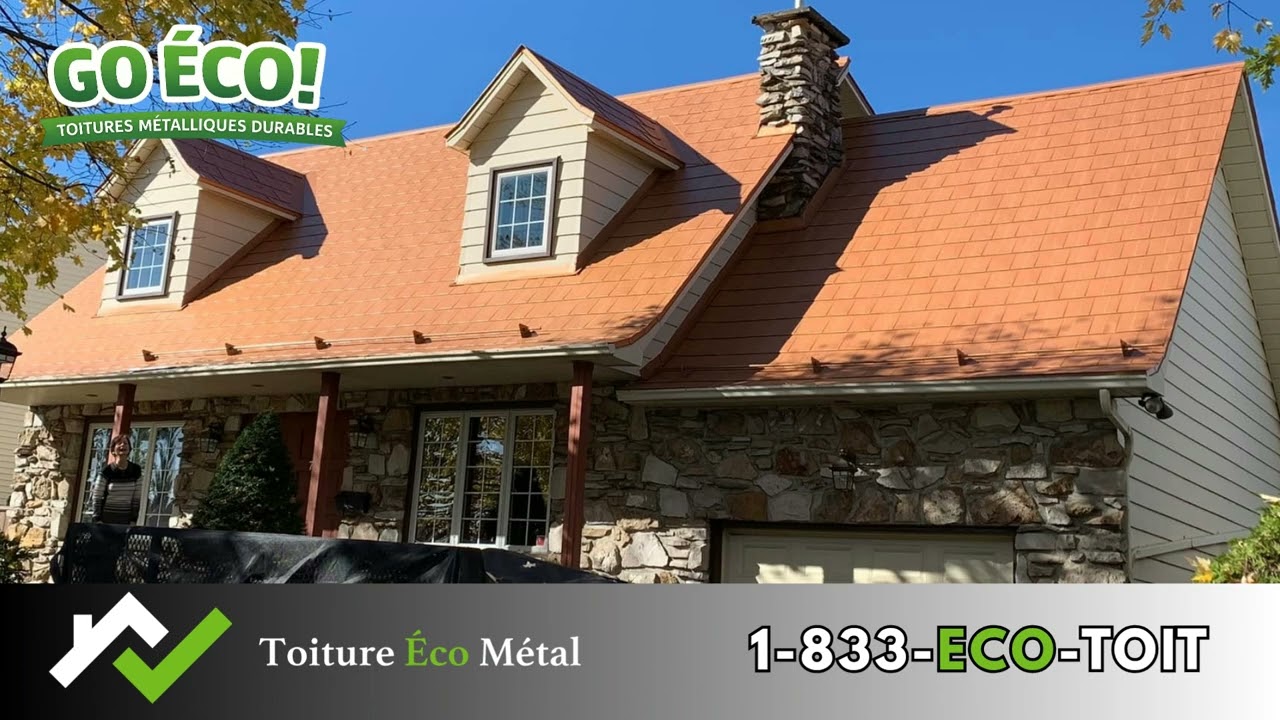 Eco Metal Roof Quebec #viral #instagram #m&eacute;tallique 