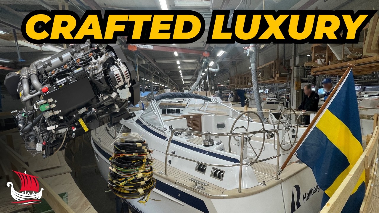 Hallberg-Rassy - Full Access Factory Tour - SV Skidbladnir S01E06