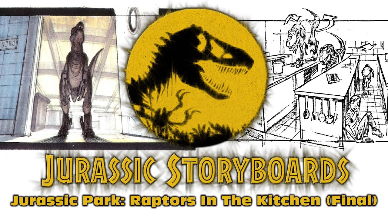 Jurassic Storyboards - Jurassic Park: Raptors In The Kitchen (Final)
