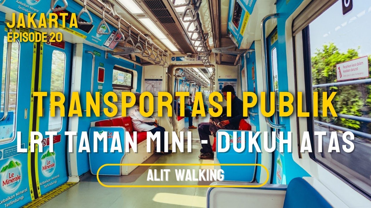 MENCOBA LRT JABODEBEK DARI TAMAN MINI MENUJU DUKUH ATAS #20