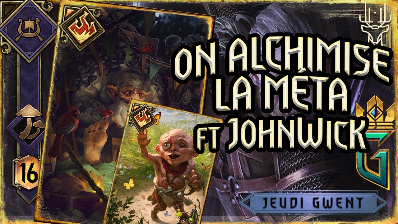 Deck SK - Echop et Uma en alchimie (avec Yrden quand même) - GWENT FR