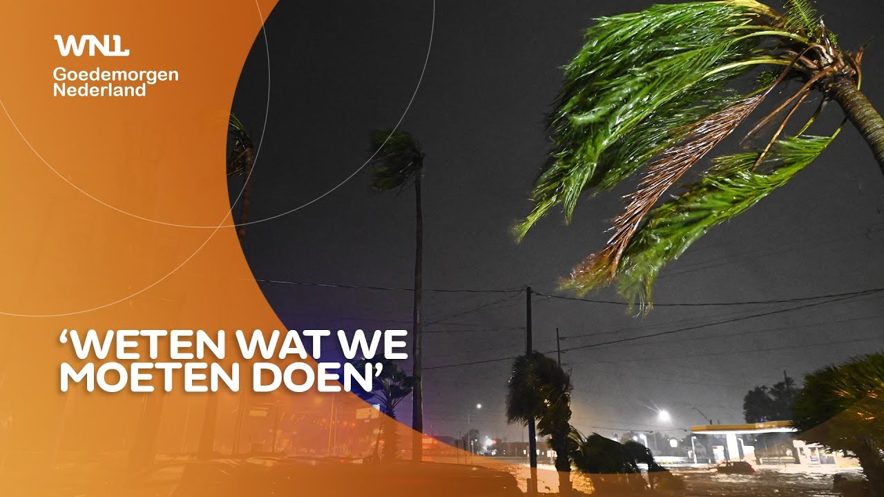 Nederlander zit middenin orkaan Milton in Florida: 'Binnen vijf minuten kan de stroom uitvallen'