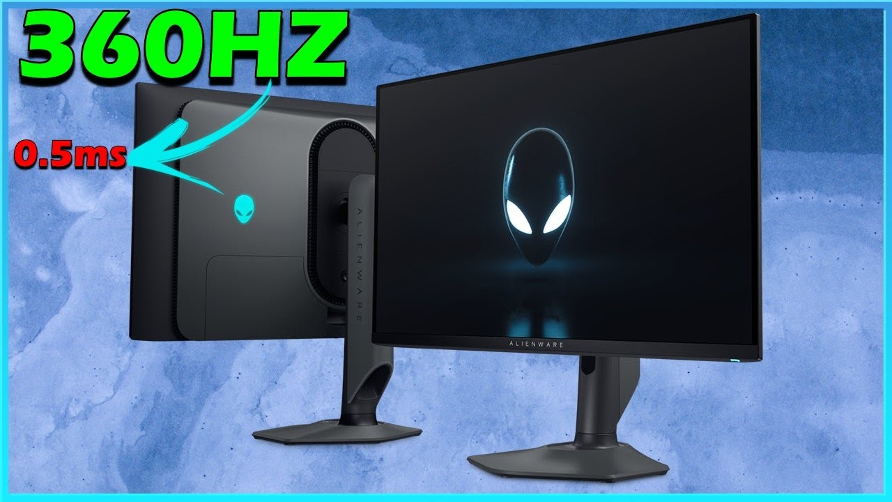 Monitor Alienware 360HZ 0.5ms AW2523HF - Unboxing