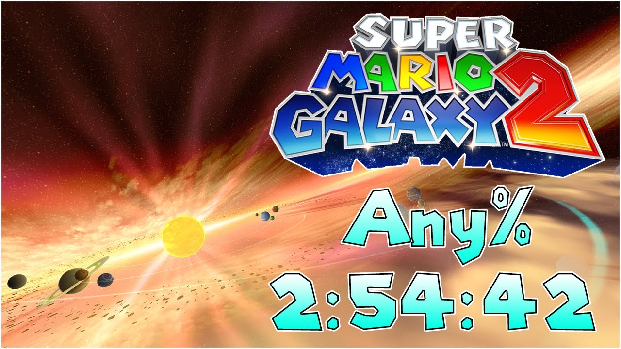 [WR] Super Mario Galaxy 2 Any% Speedrun in 2:54:42