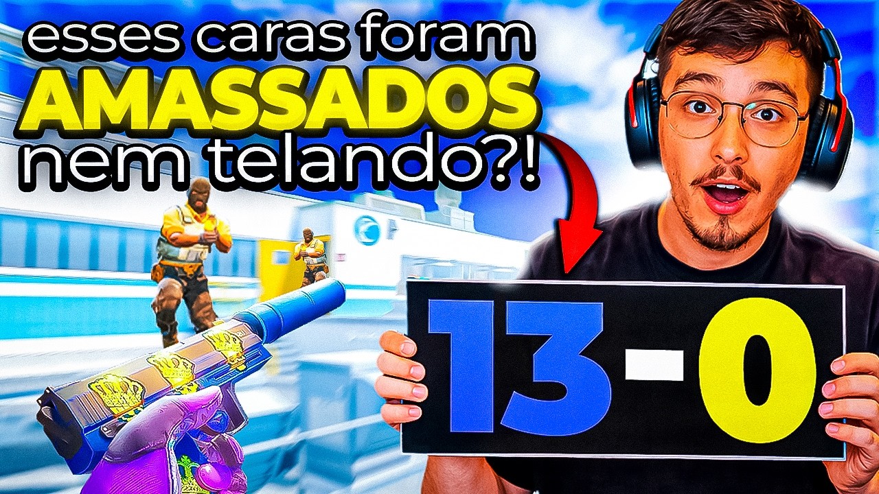 13x0… e os caras NEM viram de onde veio! 😳 (eles telaram?!)