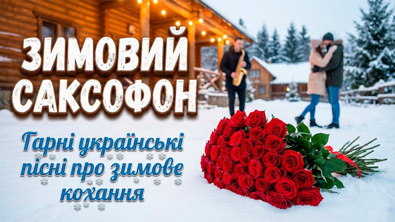Закохайся під ЗИМОВИЙ саксофон - українські хіти що зігрівають серце 💖