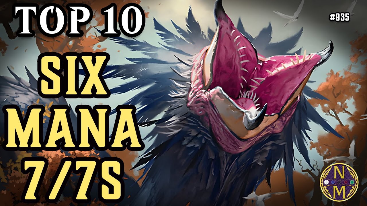 MTG TOP 10: СУПЕРэффективные существа — 7/7 за 6 маны | Magic: the Gathering