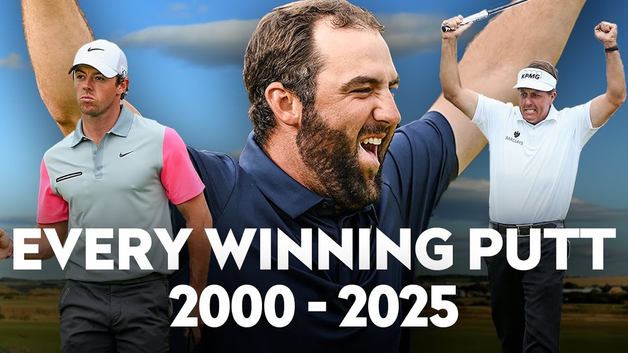 Каждый ВЫИГРЫШНЫЙ патт на Открытом чемпионате 2000-2025 🏆