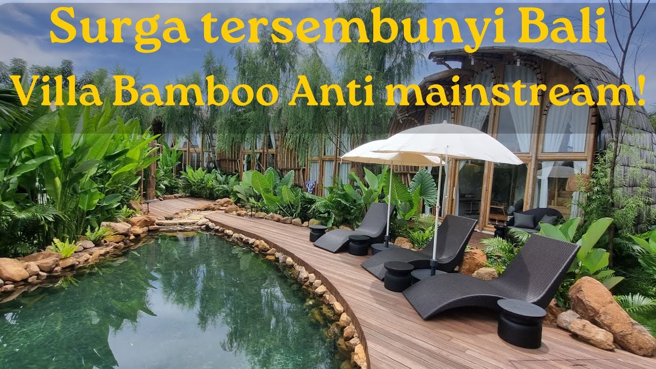 Curve Villa Cantik Tepi Sawah yang ada di Bali