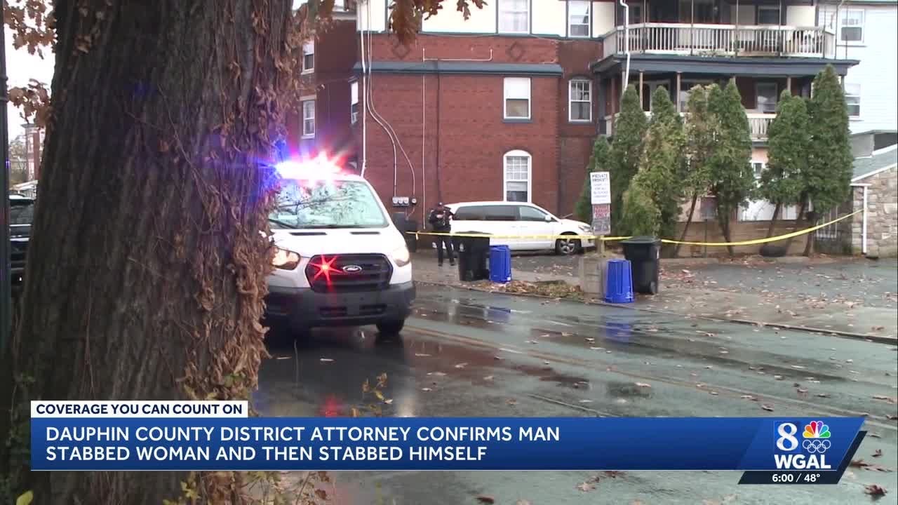 One woman is dead following a stabbing in Harrisburg.