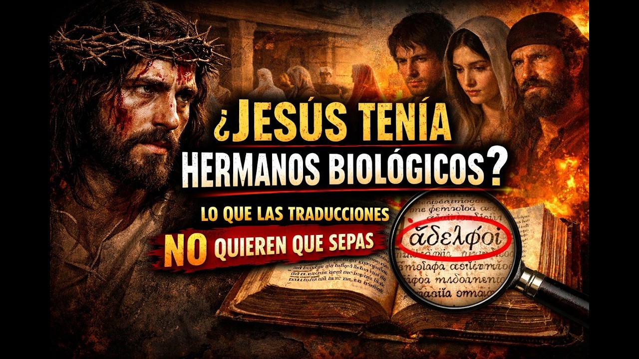 ¿Jesús tenía hermanos biológicos? Lo que las traducciones NO quieren que sepas