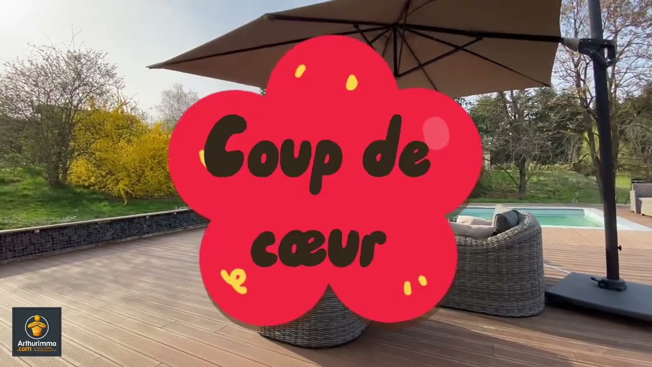 Ancien corps de ferme rénové avec piscine