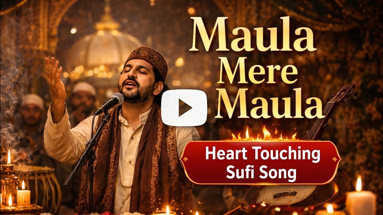 Maula Mere Dil Ka Noor ✨ | New Sufi Kalam 2026 | Emotional Sufi Song | Dargah Vibes