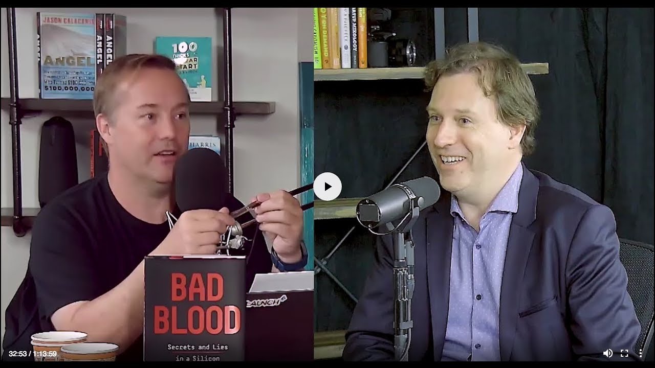 The Theranos Story: how WSJ's John Carreyrou revealed fraud & deception in 