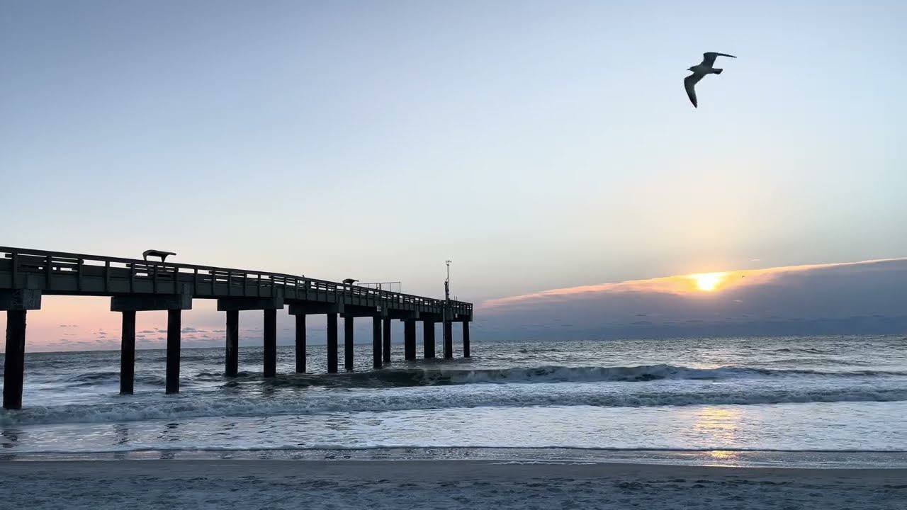 Beach Sunrise 3.17.26 St. Augustine Florida 4K