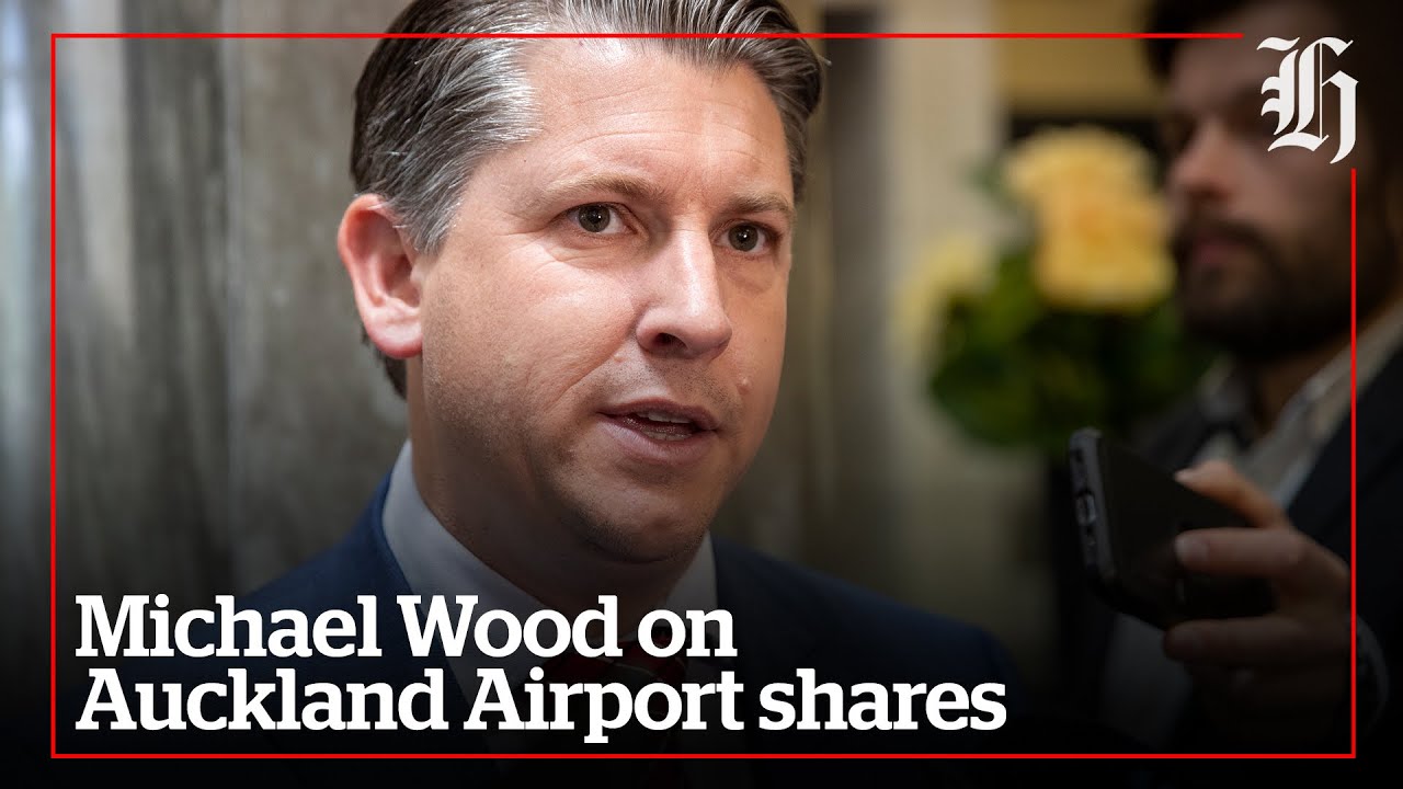 Michael Wood fronts media over his Auckland Airport shares controversy | nzherald.co.nz