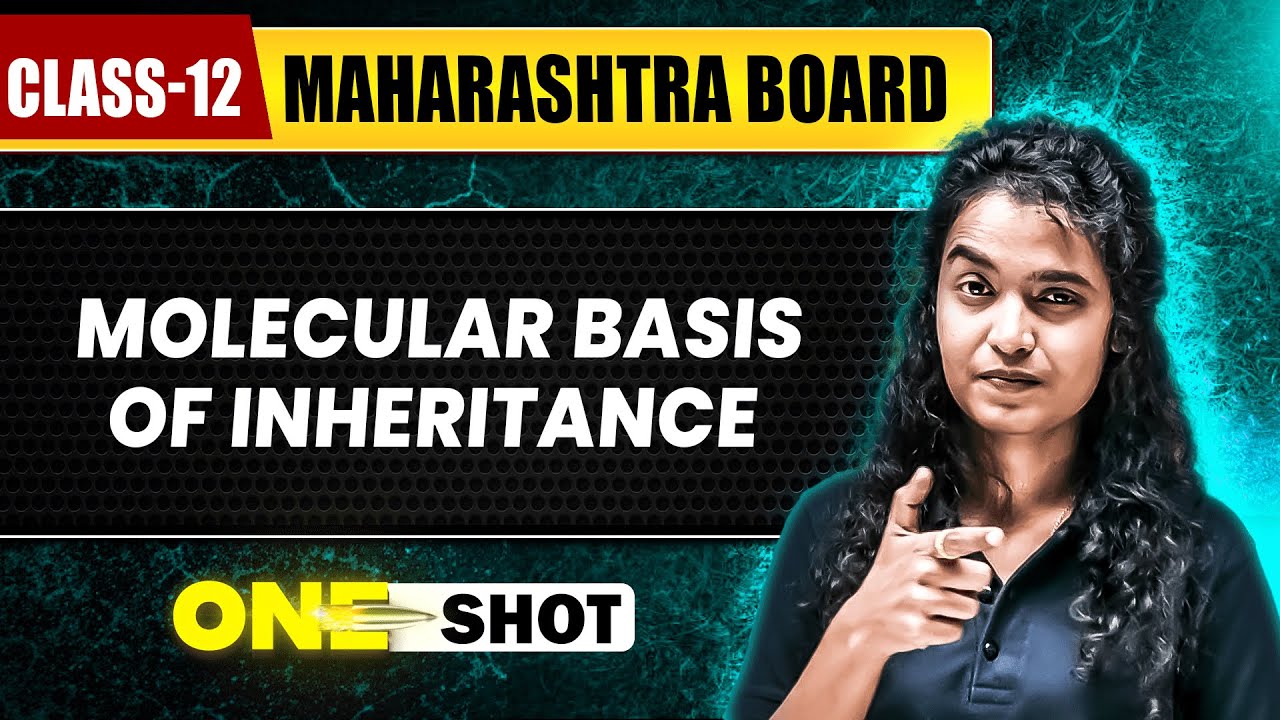 MOLECULAR BASIS OF INHERITANCE IN 1 SHOT | Zoology | Class12th | Maharashtra Board