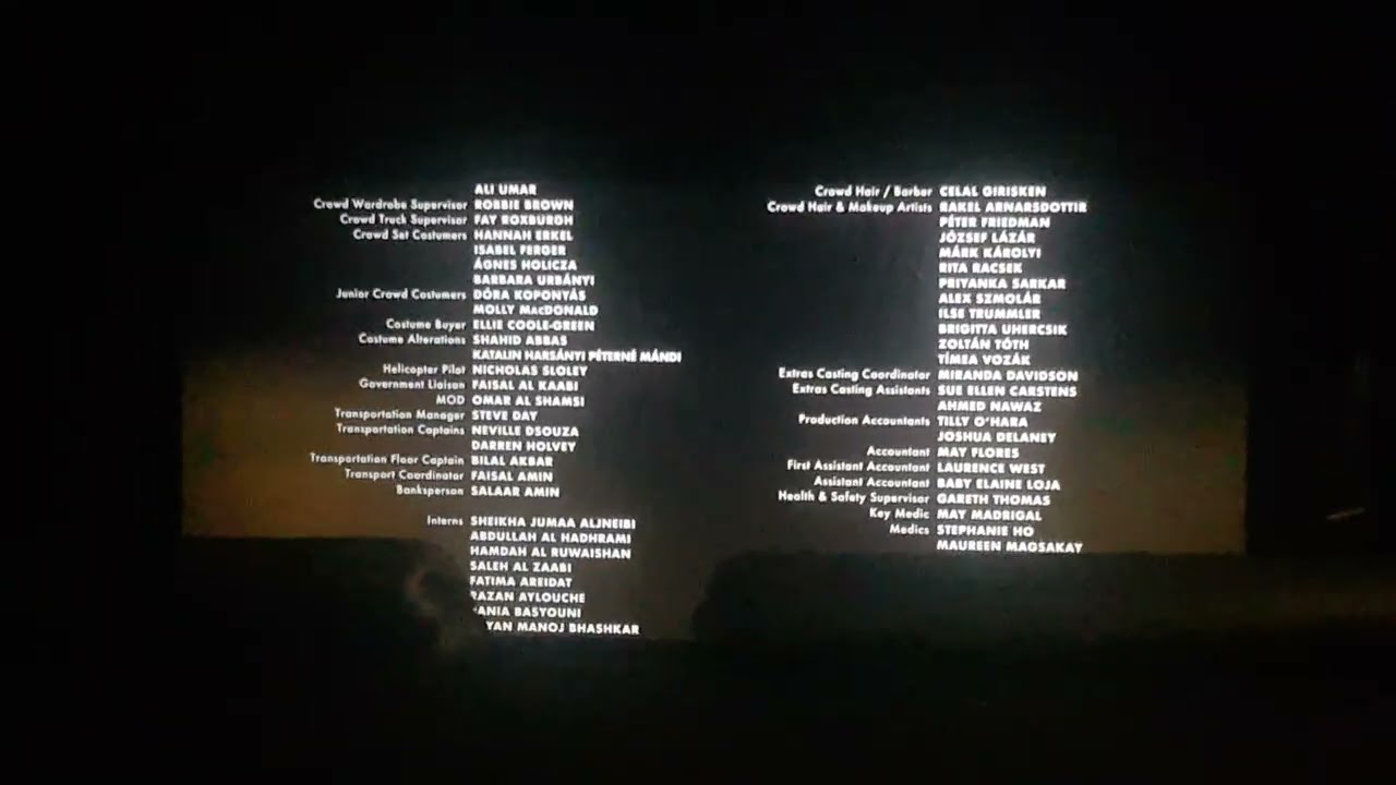 F1 2025  end credits 