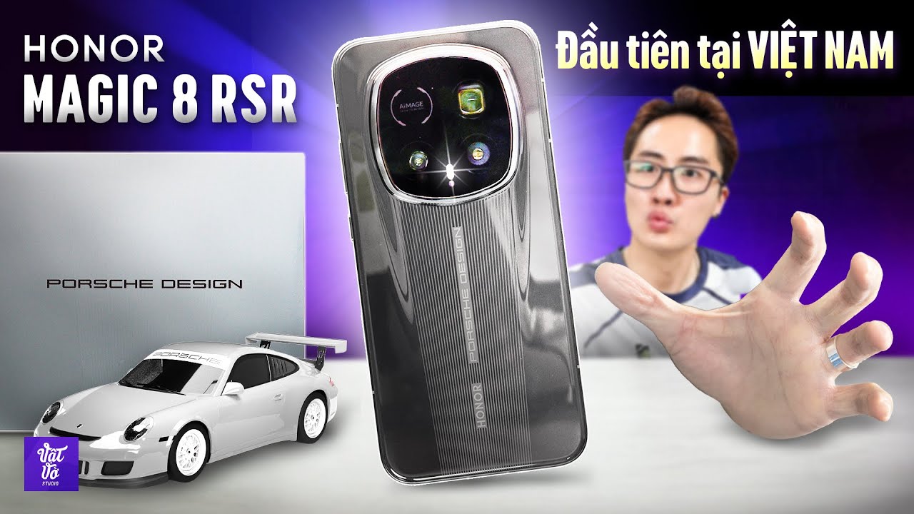 Mở Hộp HONOR Magic8 RSR Porsche Design Đầu Tiên Tại Việt Nam, Giá 30 Triệu