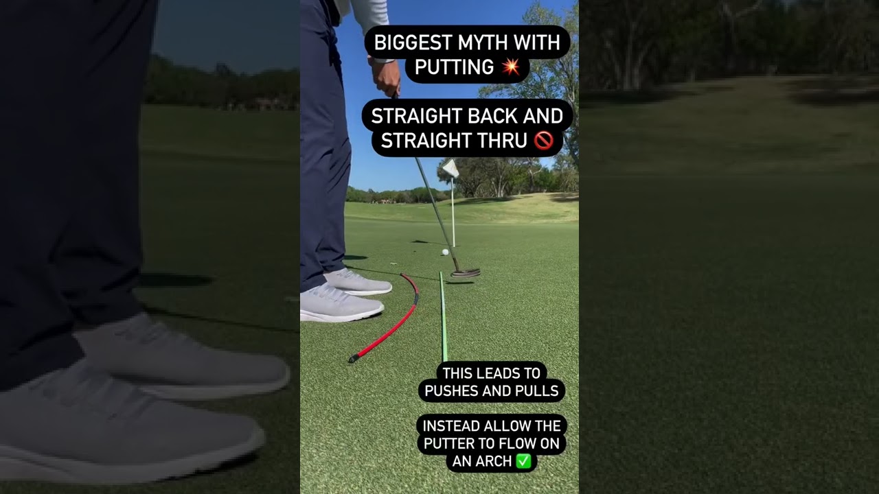 The putting stroke doesn&rsquo;t have to be a straight line