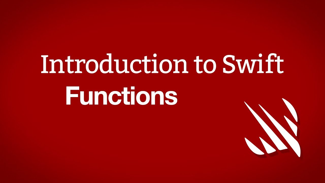 Introduction to Swift: Functions