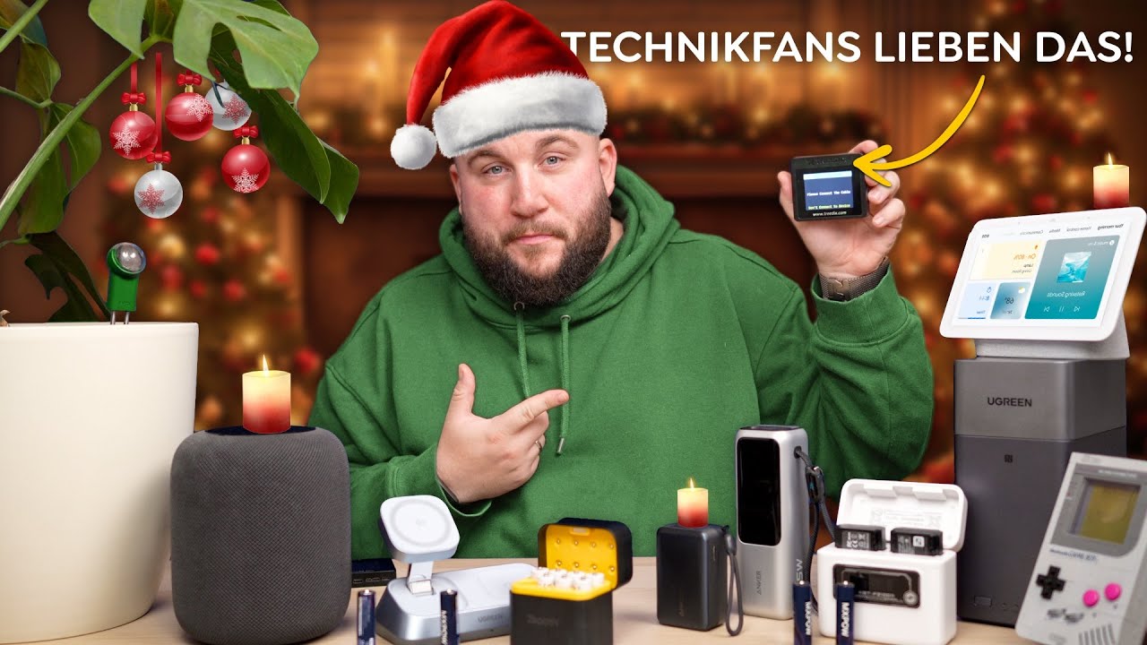 DAS wünschen sich Technikfans zu Weihnachten!