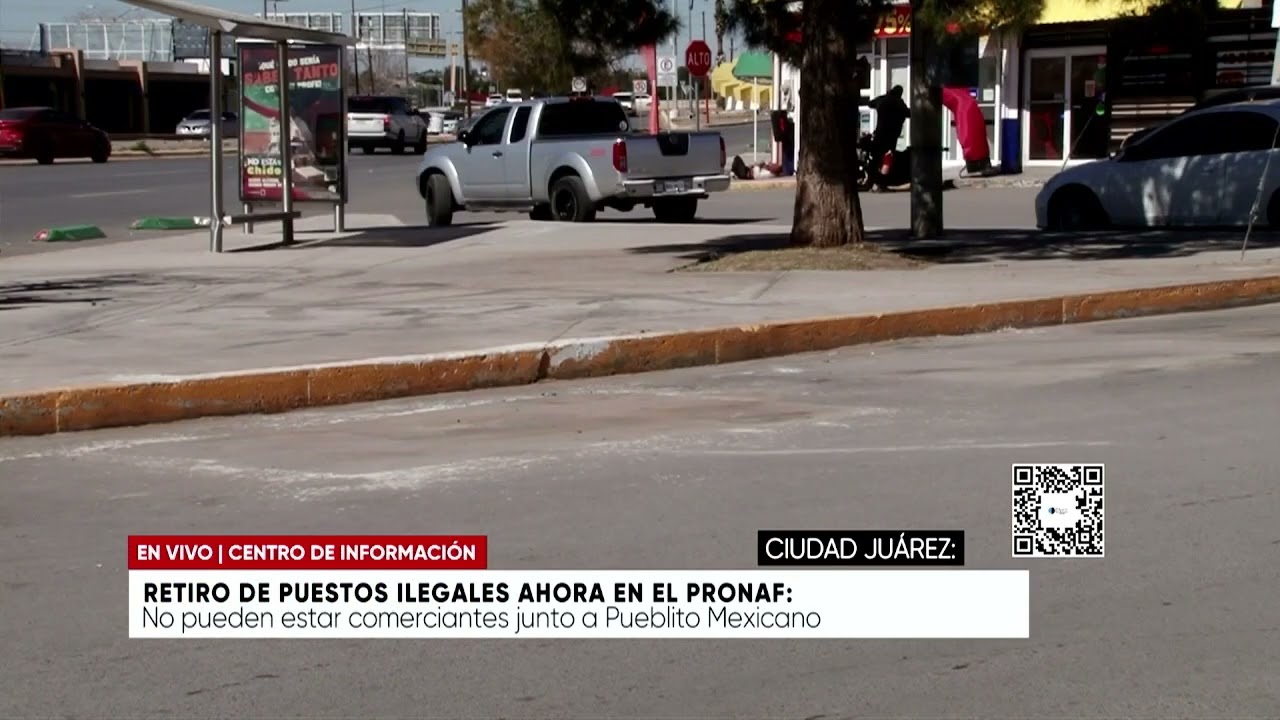 Retiro de puestos ilegales ahora en el PRONAF