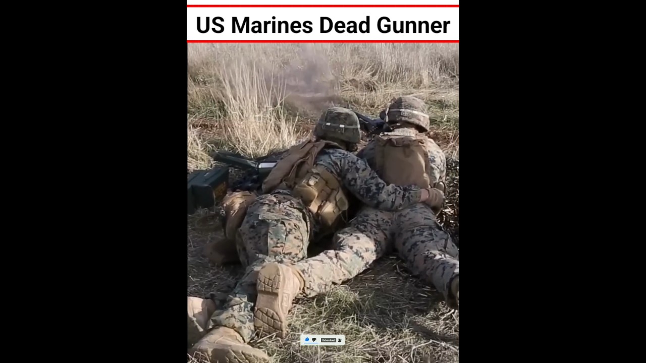 US Marines Dead Gunner #shorts